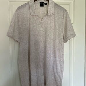 Boss Gray Polo Shirt Casual Essential